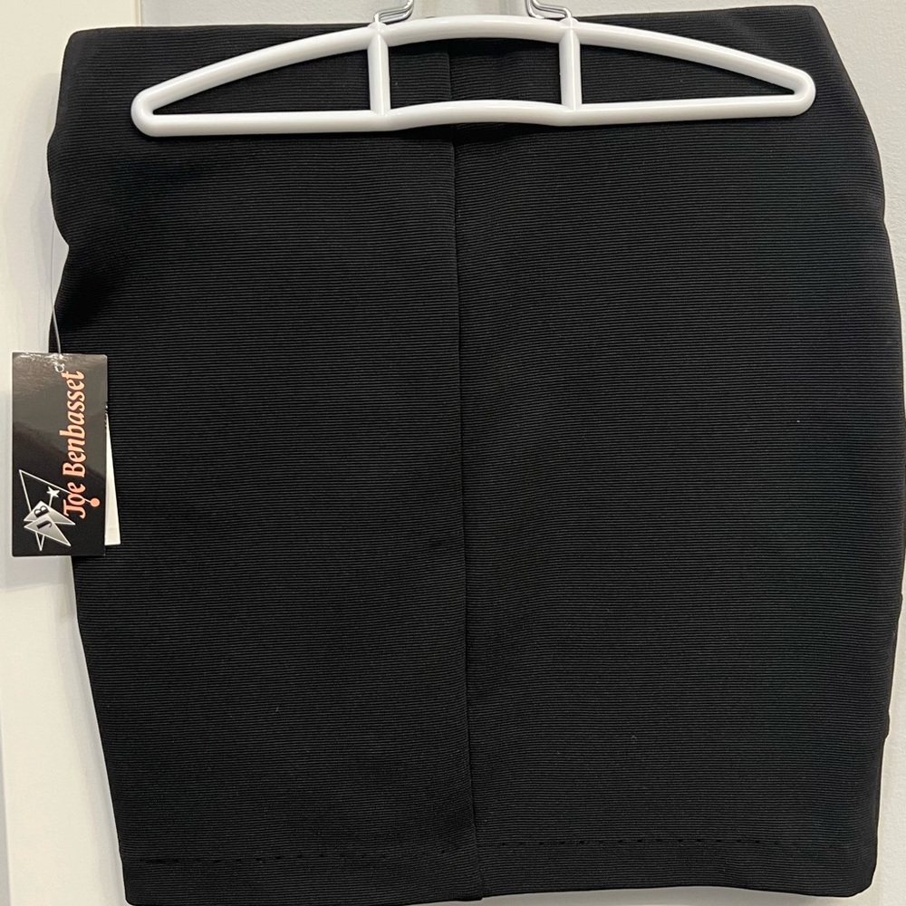 NWT Black Bandage Mini Skirt